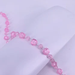 Wholesale Acrylic Plastic Crystal Transparent Beads For DIY Jewelry Accessory