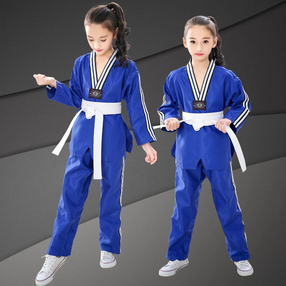 AGRADECIDO  Custom Logo Unisex Taekwondo Uniforms Dobok Karate Suits