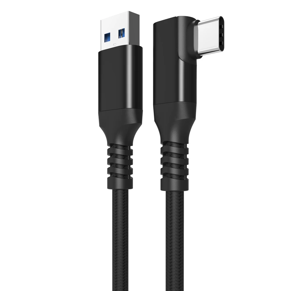 USB Type c cable for HD VR USB3.1 Gen2 C Cable Data Sync Cable for Quest Link2 Gaming play Black