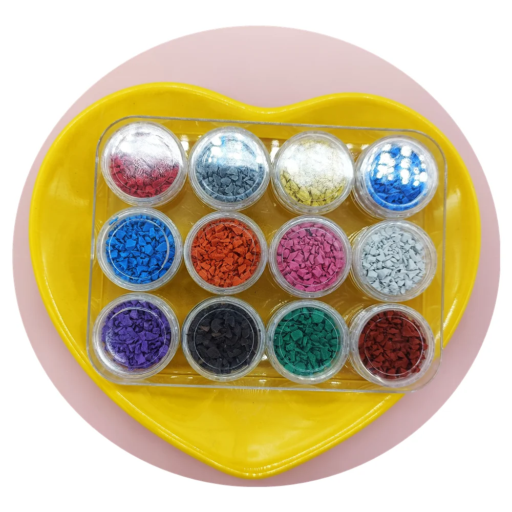 Environmental protection color EPDM pellet samples free