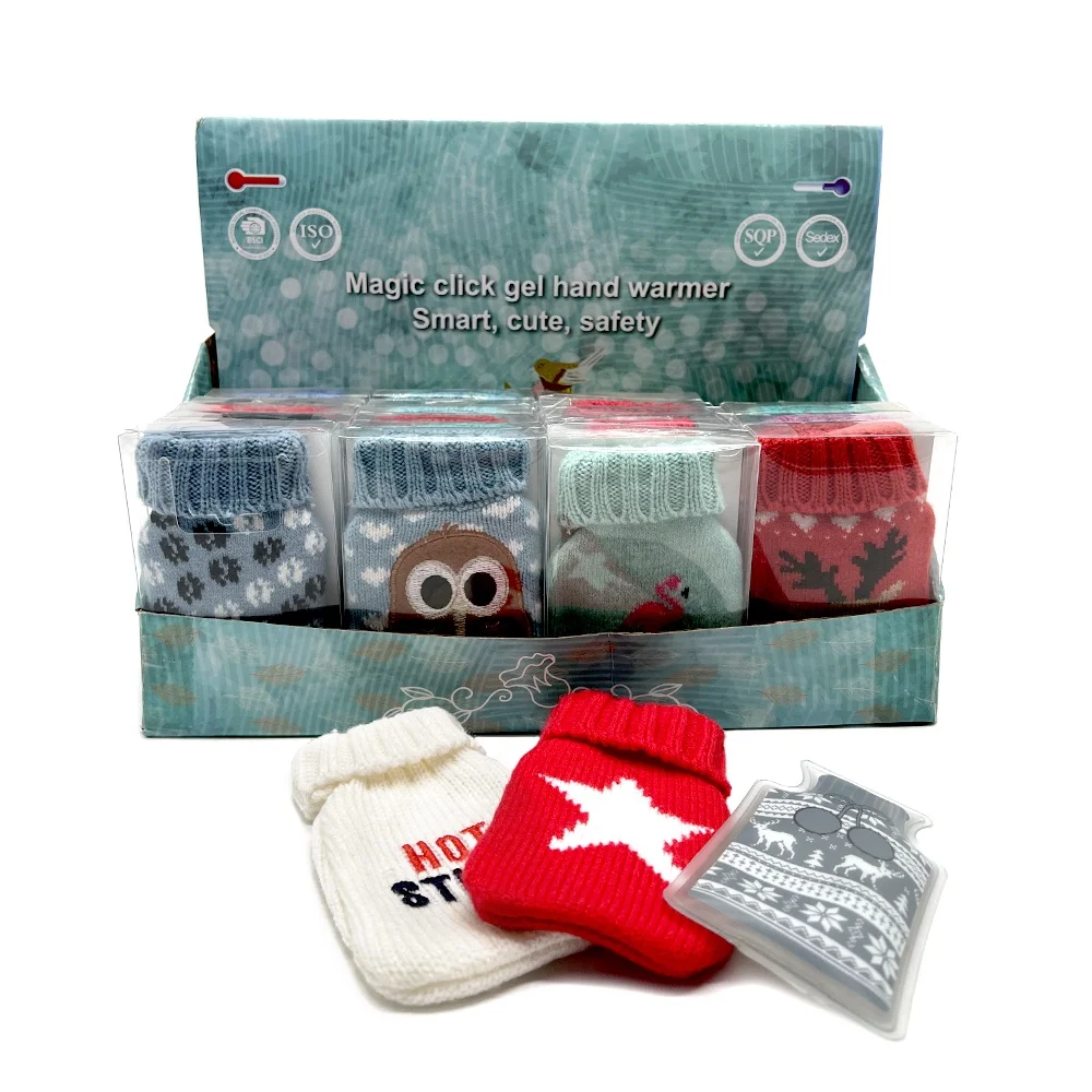 Reusable Instant Magic Heat Hot Pack Customized Gel Heat Pad Hand Warmer winter pocket hand warmer heat pack for kids