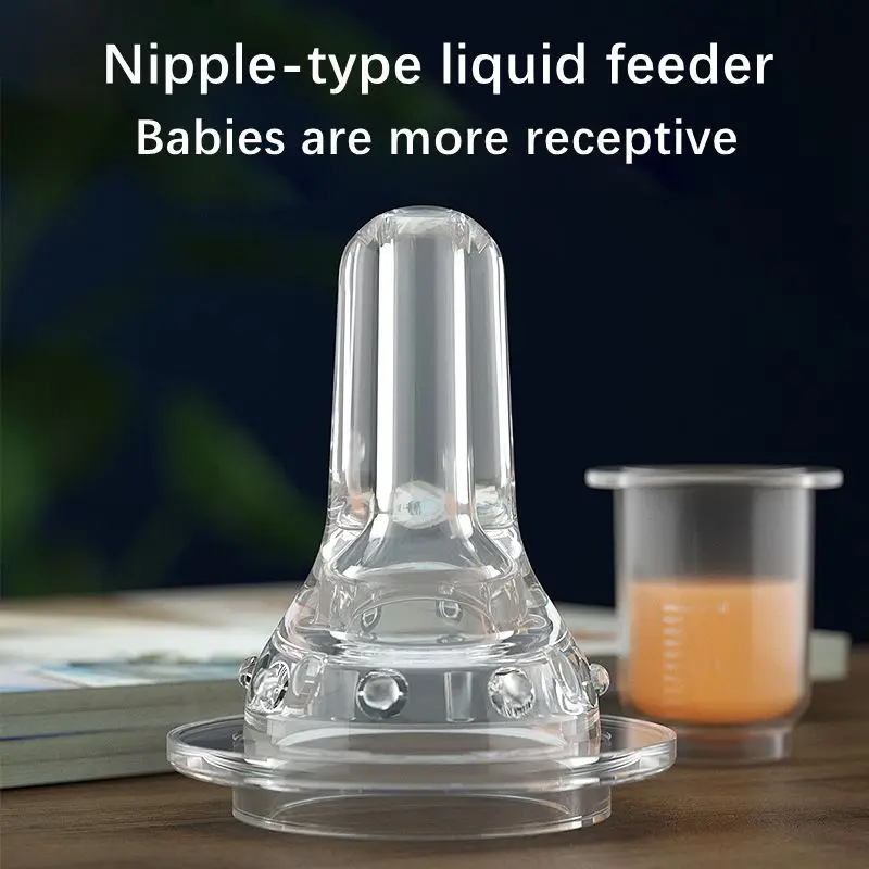 Baby Medicine Dispenser, Kids Medicine Pacifier, Soft Tip Liquid Medicine Syringe Dropper Feeder for Infant Toddler Newborn