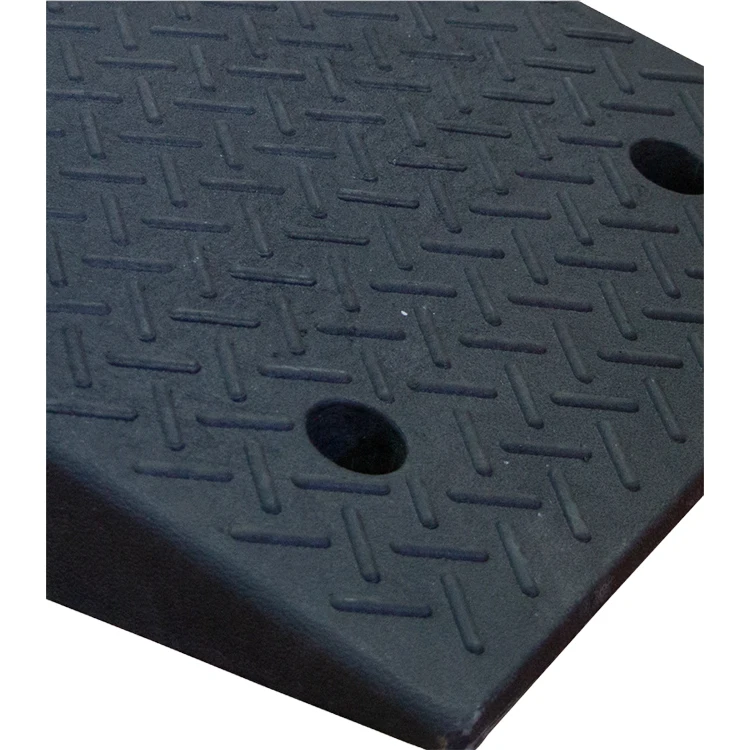 Trafficway Black Kerb Ramp High Rubber Curb Ramps Garage Threshold Fixed Curb Ramps