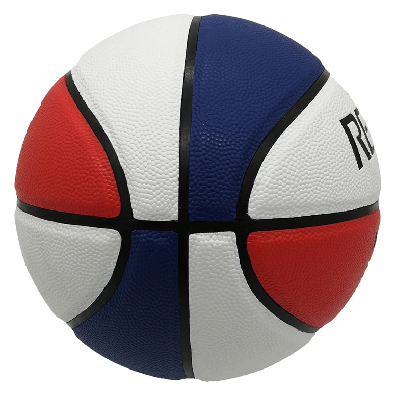 Customizable Logo Indoor Training Basketball Colorful Size 7 Rubber and Microfiber Printed Leather Sports Function