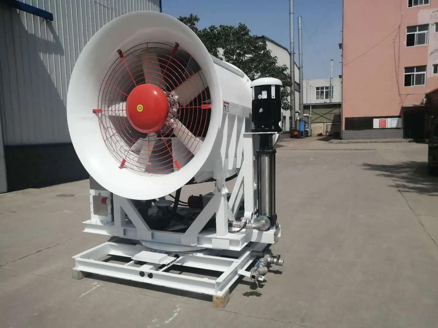 120m Portable cold Fogging machine mining fog sprayer spray machine