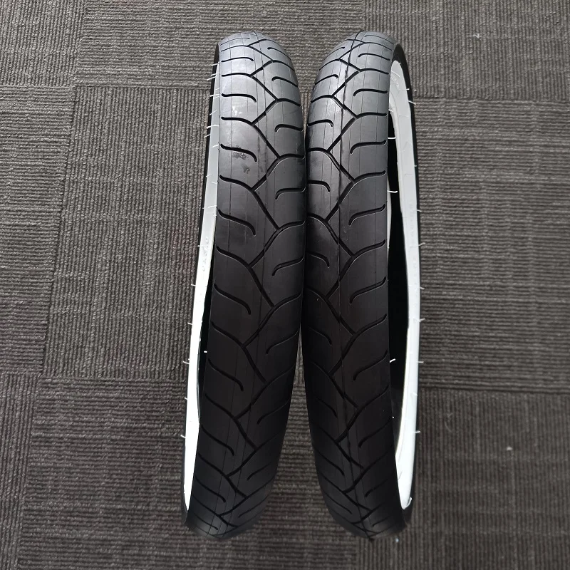 Wholesale Black 20X3.0 20X4.0 24X3.0 26X3.0 Electric Fat Bike Bicycle Tire White Wall Tyre for Road Bike