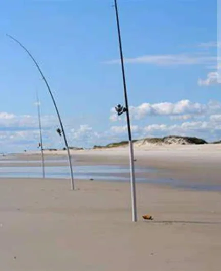  Lumo top sand spike 30 in fishing rod racks PVC