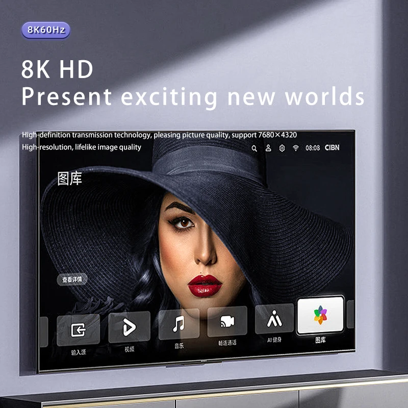 8K Версия 2,1 DP к HD TV адаптер HDM i муфтовый стыковочный USB TYPE-C расширители 8K 60 Гц 4K 144 Гц видео конвертер адаптер кабель