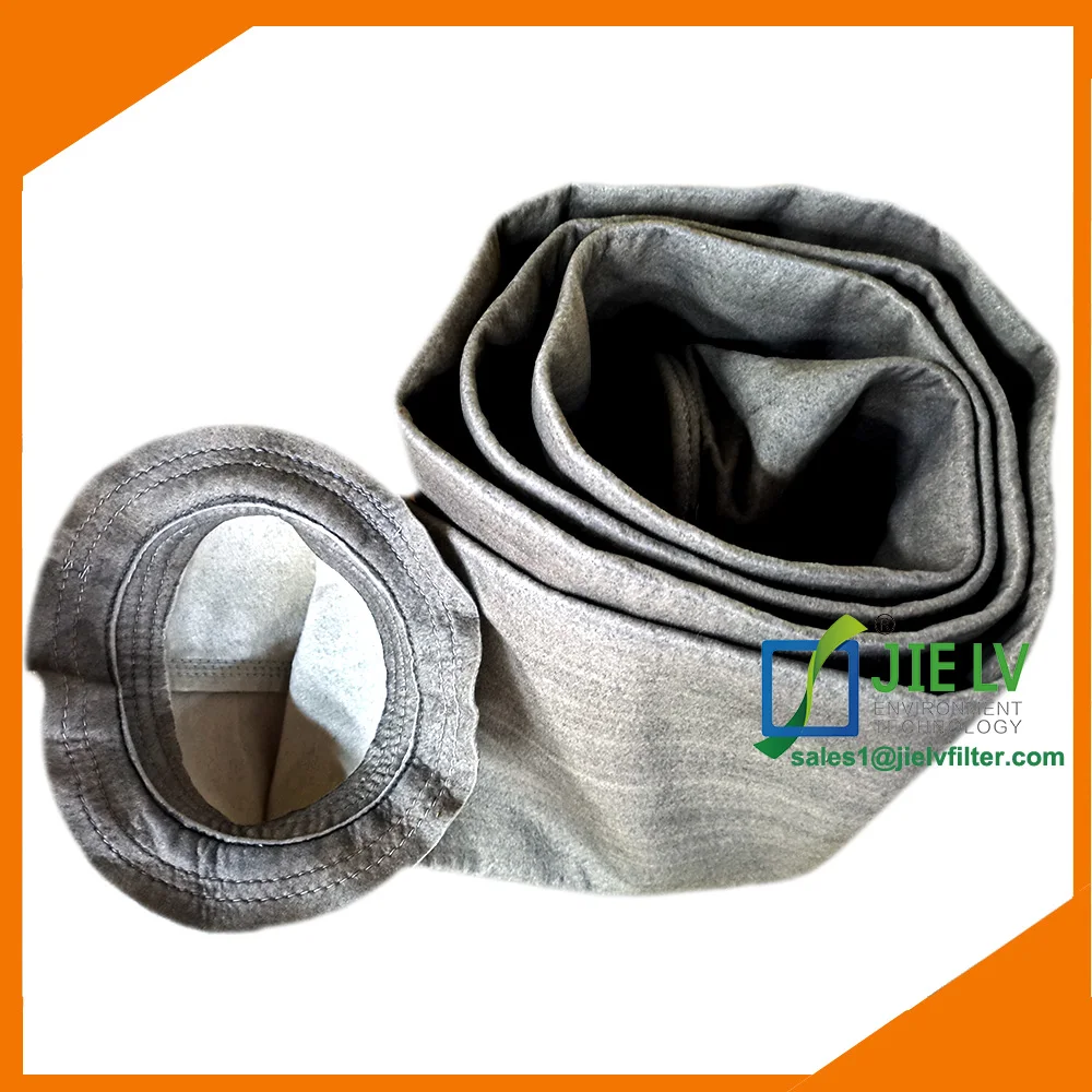 236gb244b filter 1~100 micron polyester non woven dust filter bag for baghouse collector