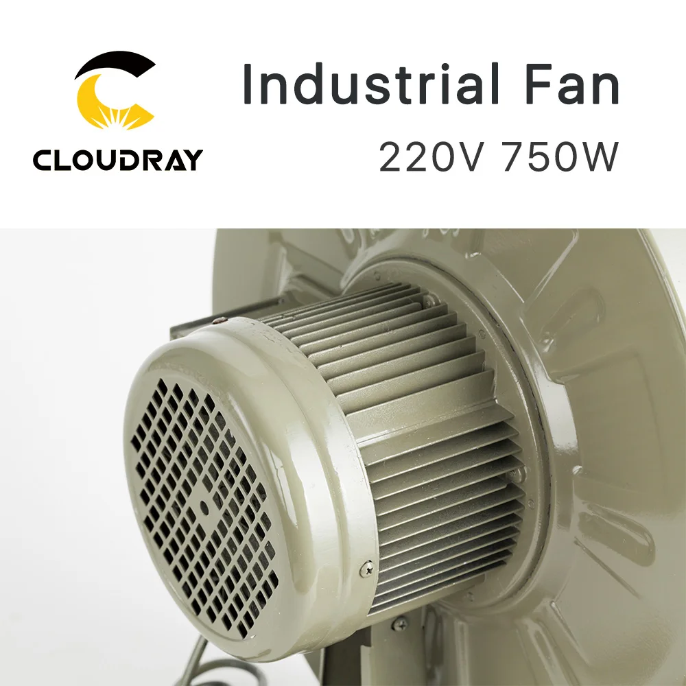  Cloudray CL52 YQ Air Cool промышленный вентилятор 550 Вт/750 Вт CO2 компоненты лазерного