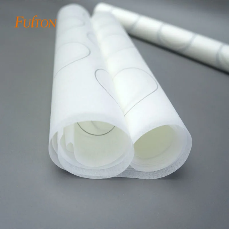 Printed Non Stick Silicone Coated Baking White Parchment Paper Oven