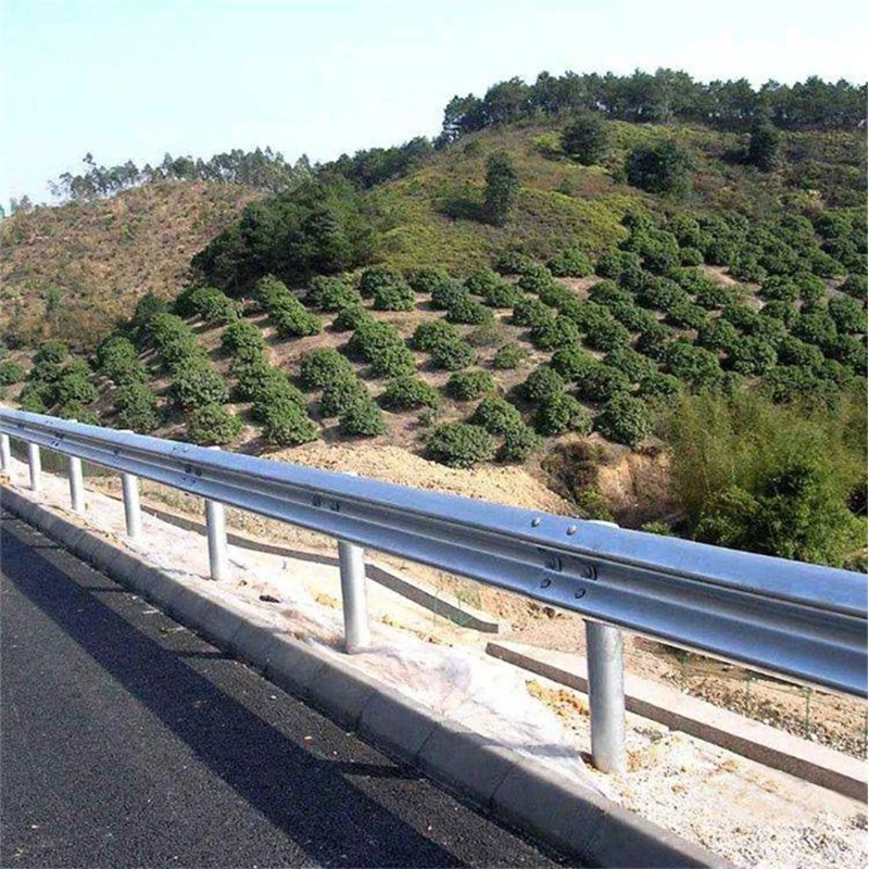 Highway Steel Guardrail China Manufacturer Crash Barrier For Highway W Beam Guardrail