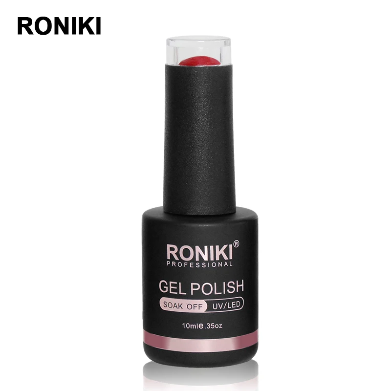 RONIKI 10ml free samples nail art oem soak off private label color uv gel gel nail polish for ladies