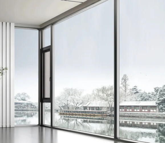 Factory smart wholesale broken bridge aluminum doors and windows Casement Windows