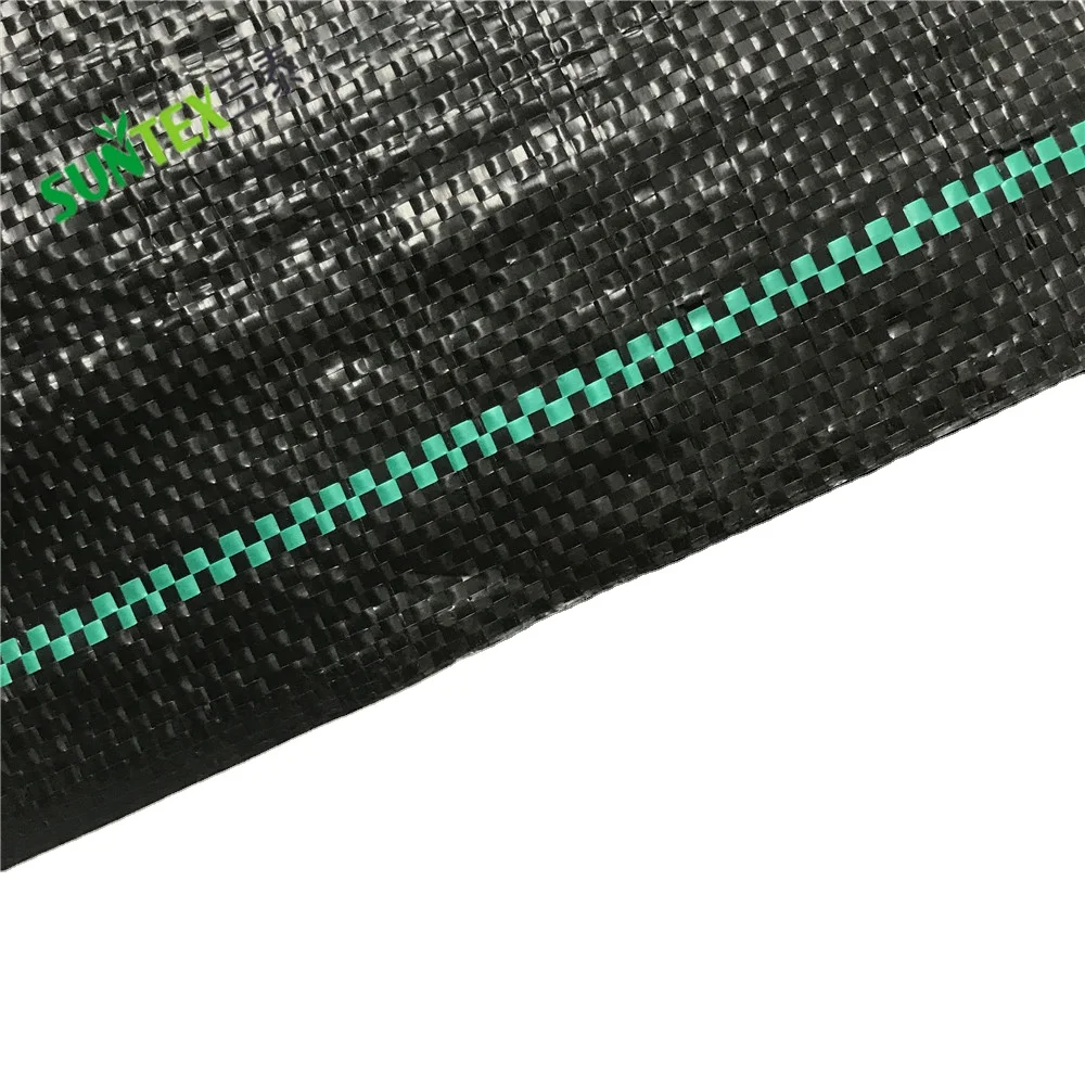 Square PP Garden Weed Barrier Landscape Fabric Durable & Heavy-Duty Weed Mat