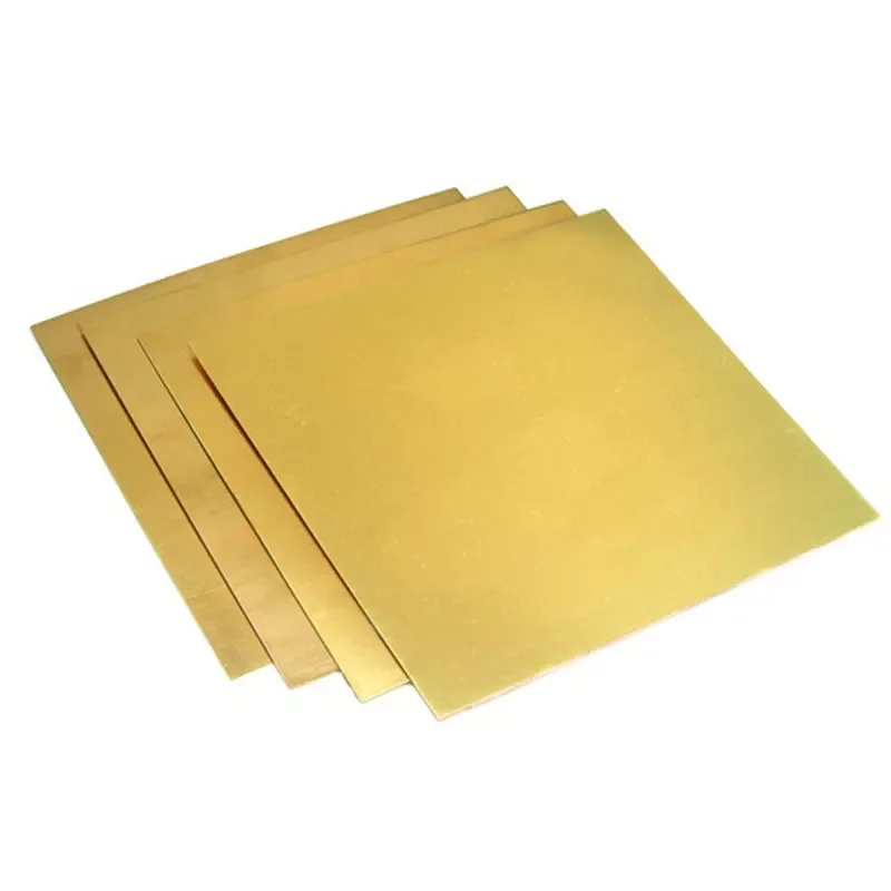 Hot Selling Copper Sheet 3mm H65 H62 H90 H80 TP1 Aluminium Copper Clad Sheet for PCB 10mm 20mm 30mm Gold Plated Copper Sheet
