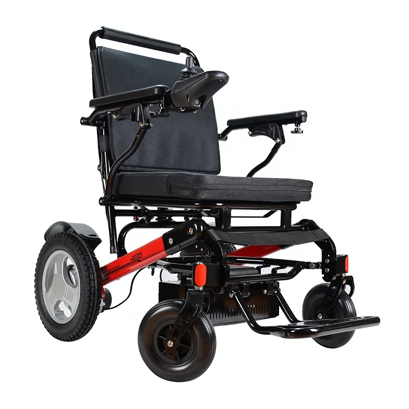 Power Aluminum Lightweight Wheelchair for Disabled People  Lightweight Fold Foldable Folding Handicapped Power Electric Wheelcha