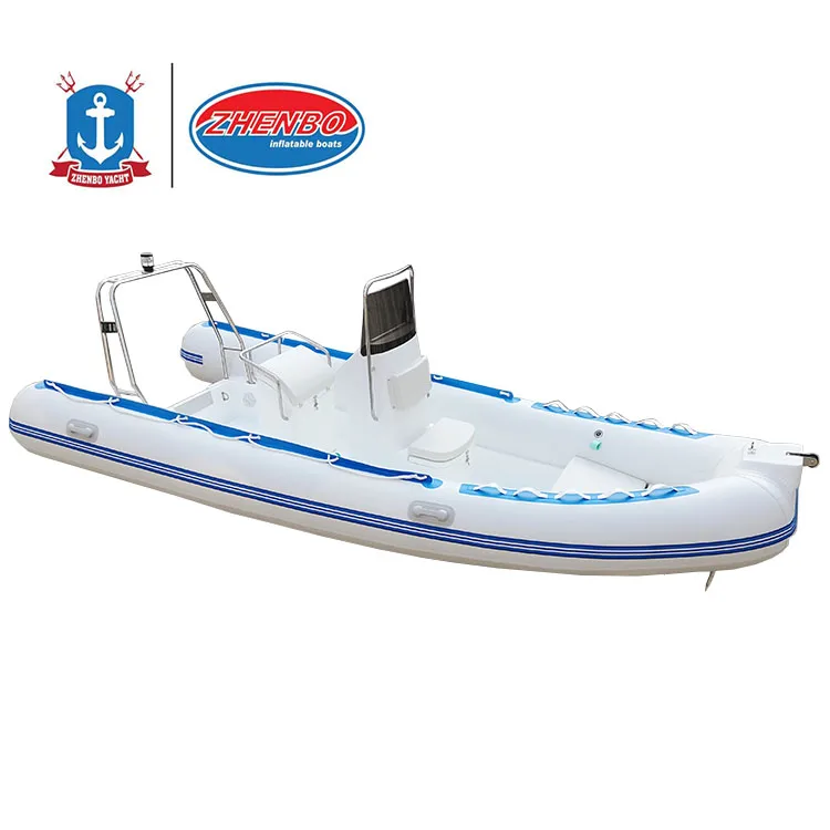 10-12 Person High-Speed Fiberglass Fishing Boat 5.4 Meters Fast Yacht for Surfing Manufactured by High-Speed Boat Manufacturer