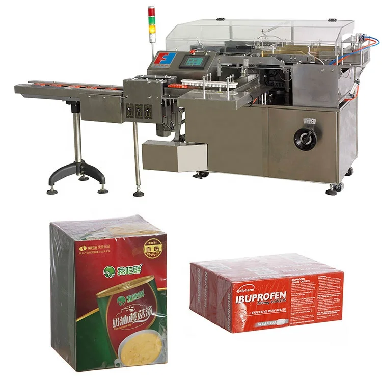 Small Perfume Soap Box Cellophane Packaging Machine Plastic Cellophane Bottle Heat Shrink Wrap Machine