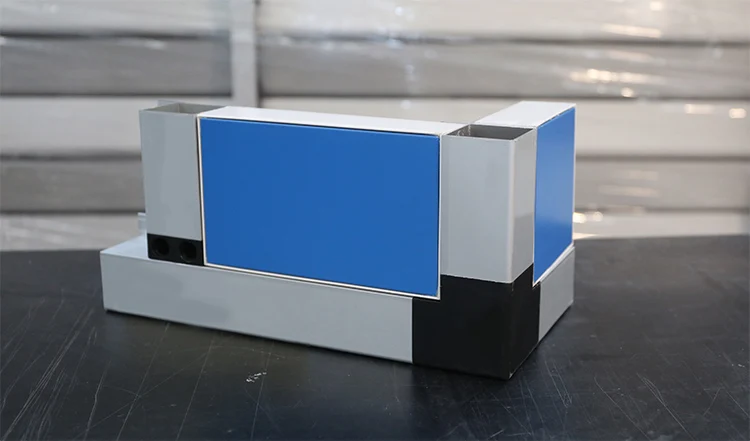 Air handling unit thermal break profile HVAC system aluminum profile handle for AHU