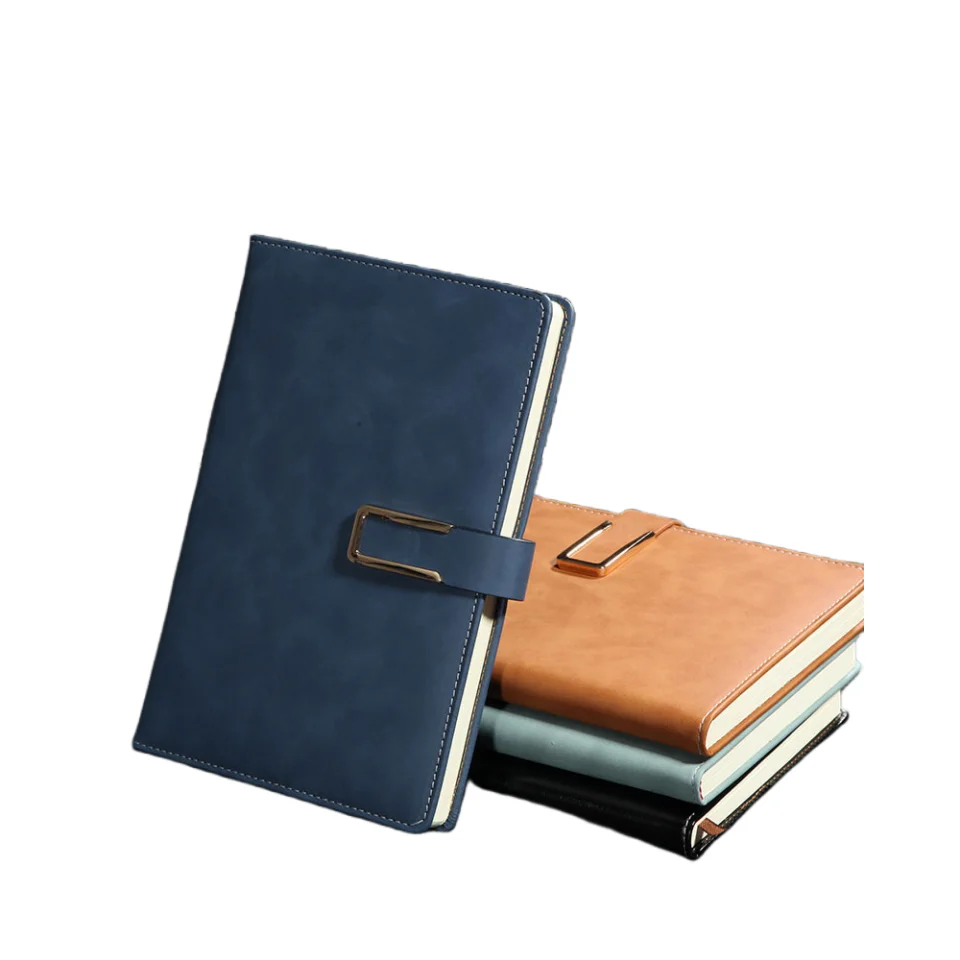 Wholesale Low Price High Quality Business Paperback Notebook New Promotional Items A5 Pu Leather Diary
