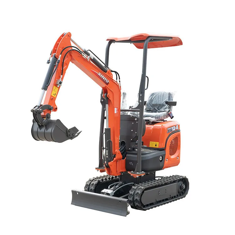 XINIU Mini Excavator With Cabin Euro 5 Emmissions Engine Remote Control And For Optional 1 Ton Mini Excavator