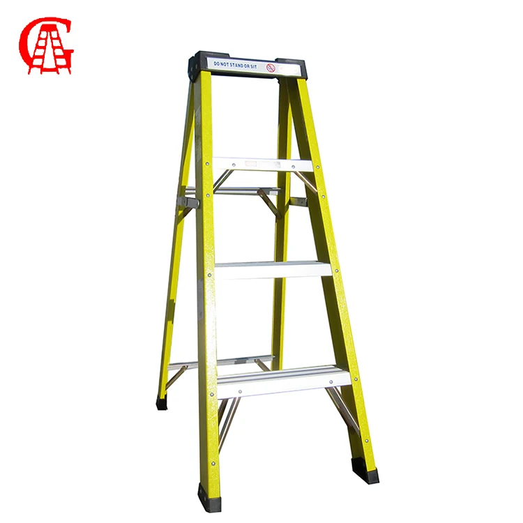 Electricians Fiberglass Step 3 4 5 6 7 8 step Ladder Safety Ladder