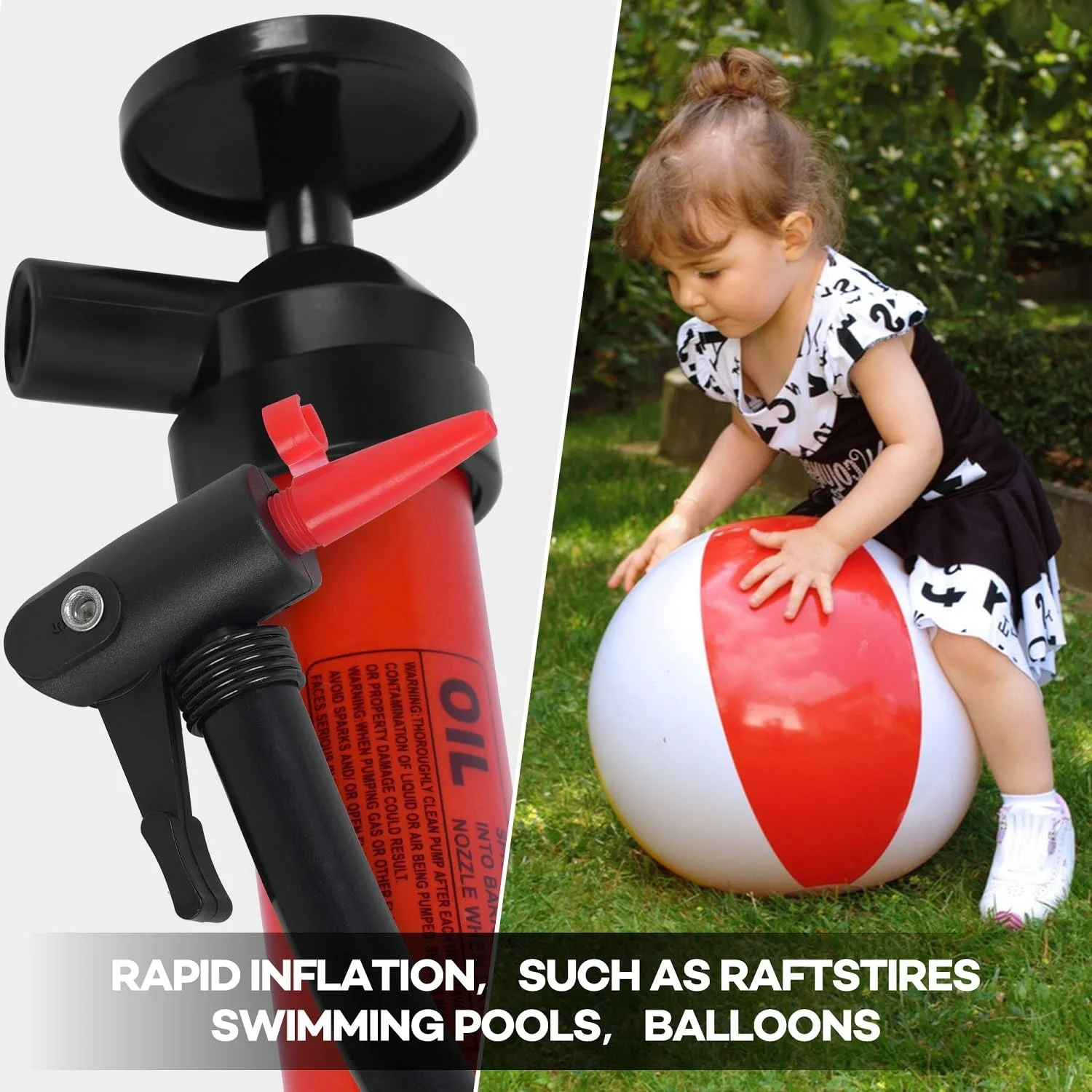 Best Sale CNBJ-21596 Mini Air Pump for Balls Using as a Car Oil Changing Machine Fuel Siphon Pump