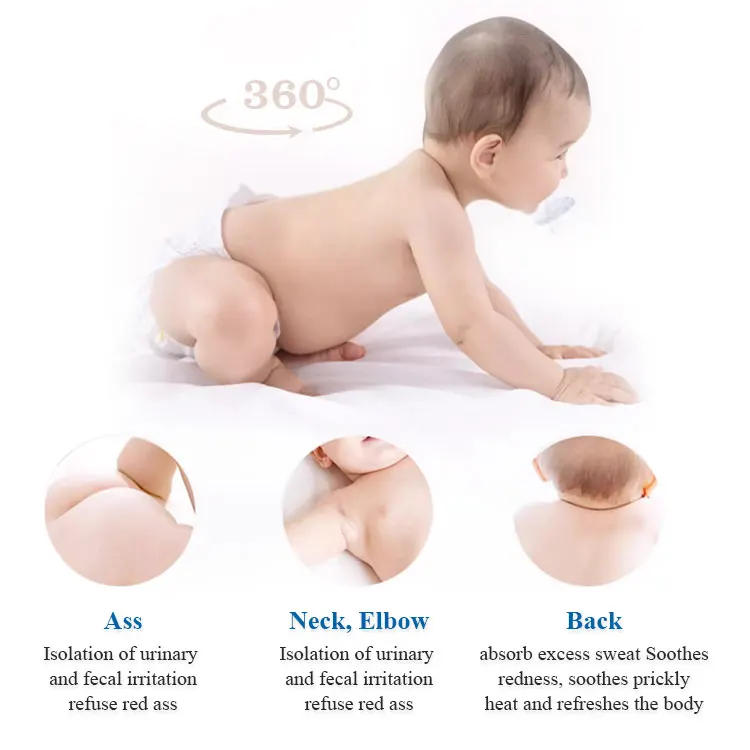 Private Label Cornstarch Baby Powder Talc Free Powder Gentle Fresh Milk Baby Talcum For Baby Eczema