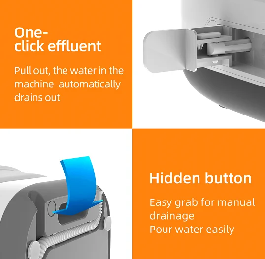 Individual wash small washer grey pink color second portable mini washing machine for dog cat cloth