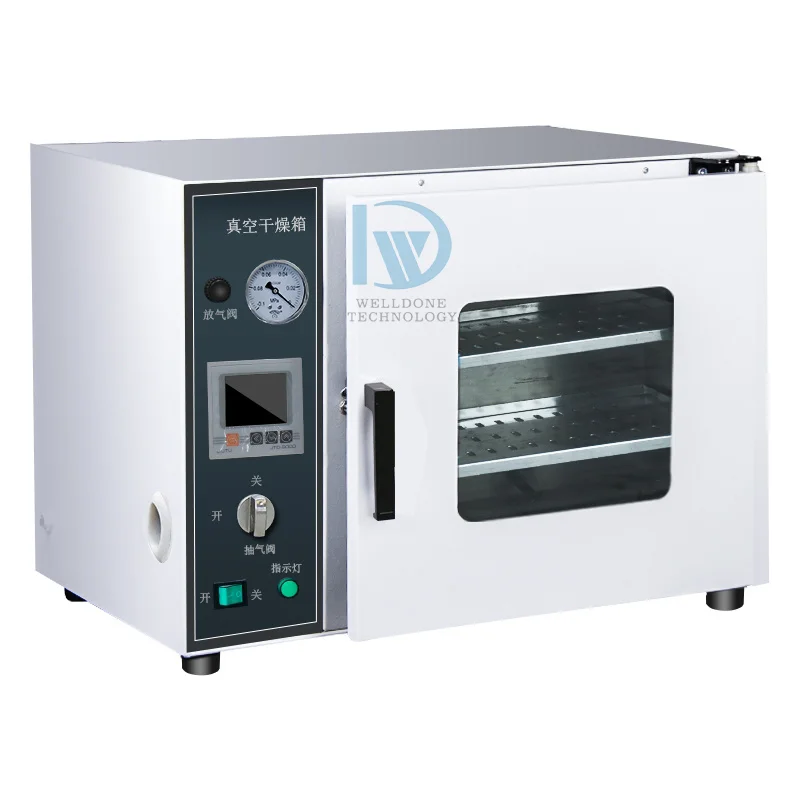 Laboratory Stainless Steel High Temp Drying Vacuum Dryer Oven with Vacuum Pump