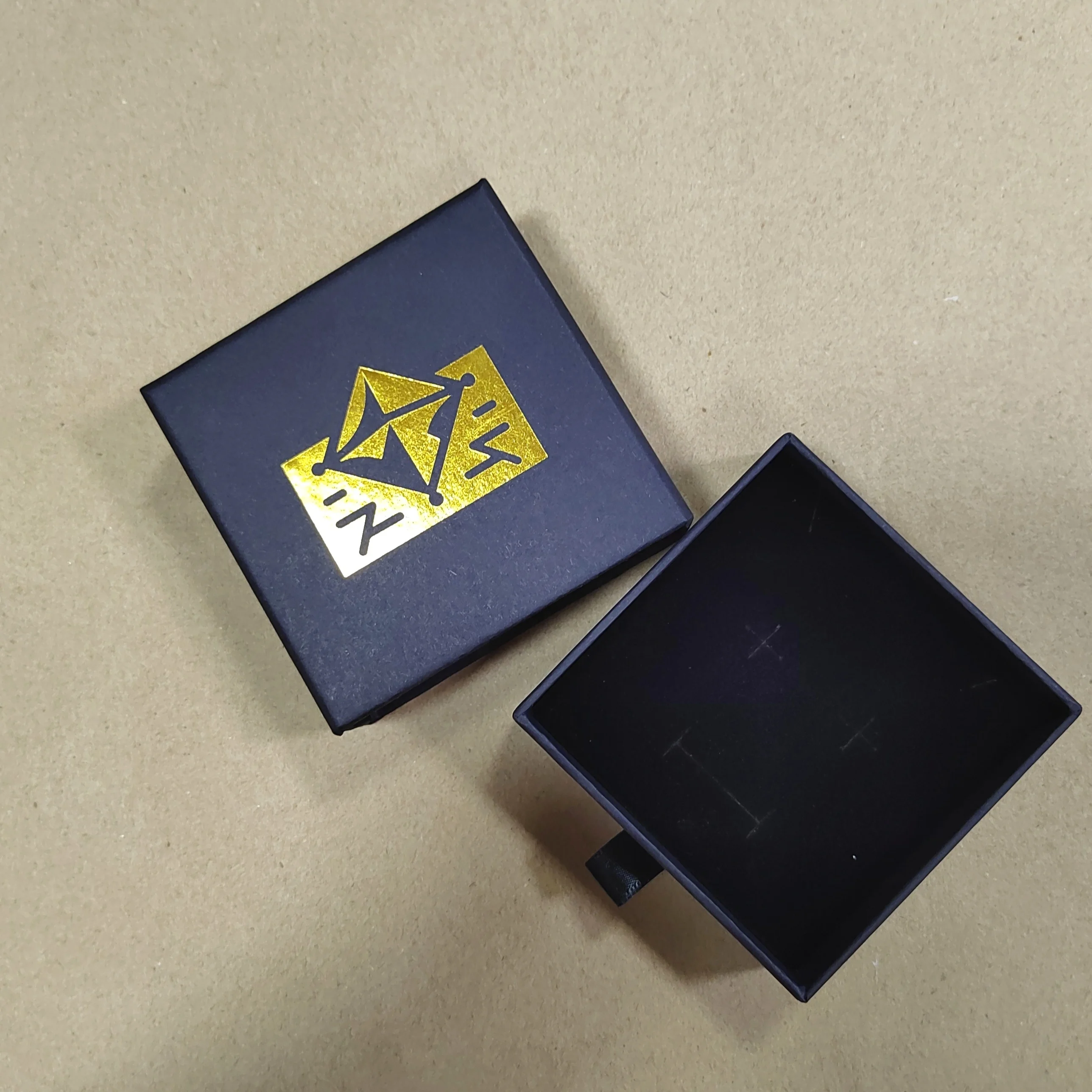Custom Logo Jewelry Gift Necklace Package Slide Drawer Paper Box for Jewelry Packaging