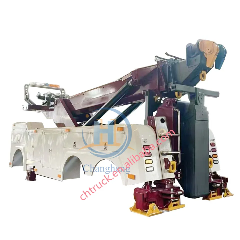 Быстрая установка 30 тонн 40 50 60 сверхмощный подъем кузов эвакуатора 360 градусов вращающий кран буксировочное верхнее оборудование