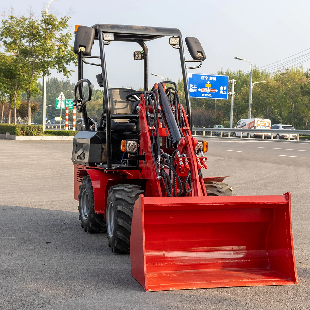 HIGHTOP Four-wheel drive loader Powerful hydraulic lift Easy loading Support customization