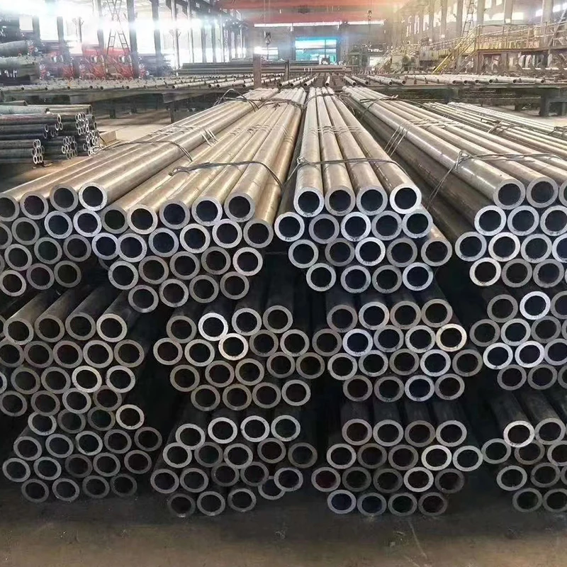 API JIS GS Certified Hot Rolled 37Mn Carbon Steel Seamless Tube ERW 6m Hydraulic Prop Oil Pipe Oil Street Light Steel