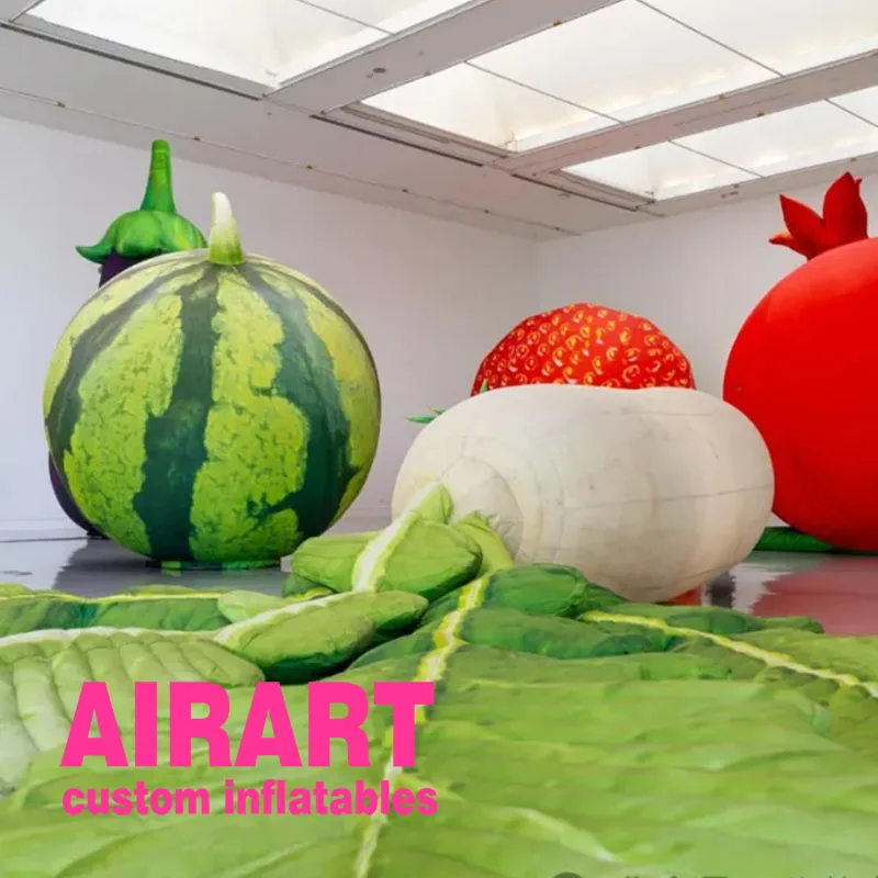Chinese cabbage inflatable vegetable fruit for park yard decoration