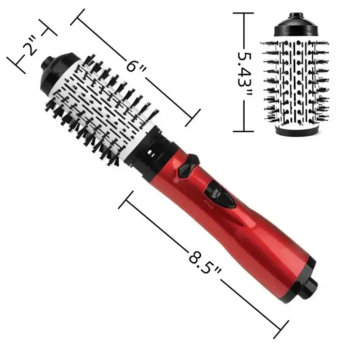 Professional 3 In 1 Hair Dryer Brushes Set Electric Hair Round Rotating Volumizer Hot Air Brush Comb Blow Dryer Brush