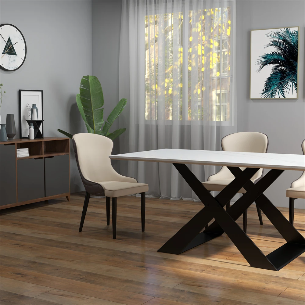 Китайский завод, роскошный дизайн, набор для столовой, обеденный стол, обеденный стул на продажу