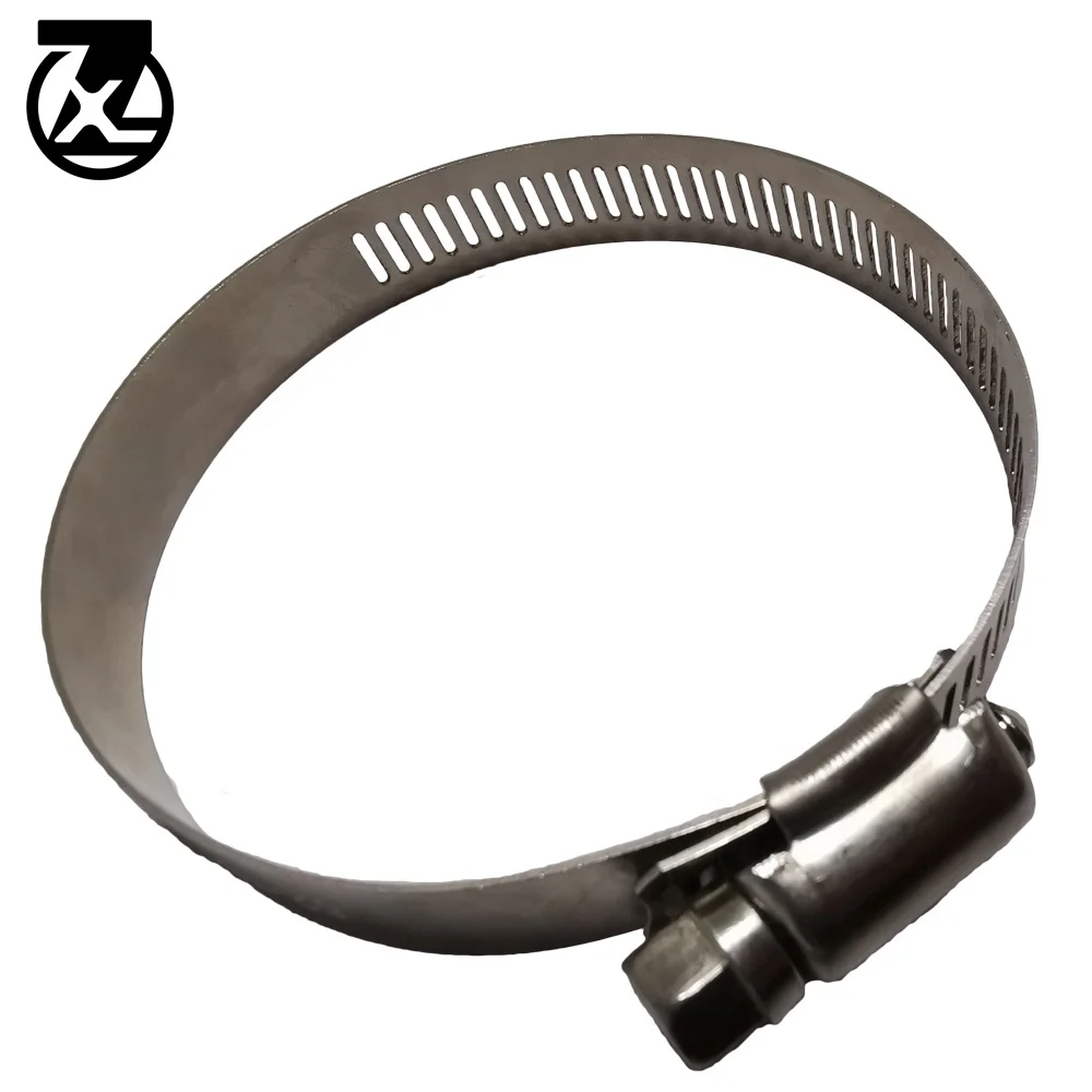 Iron Galvanization 201 304 SS American hose clamp pipe clamp