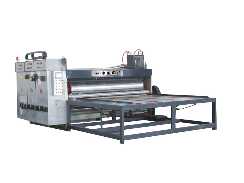 corrugated printing slotting die cutting machine
