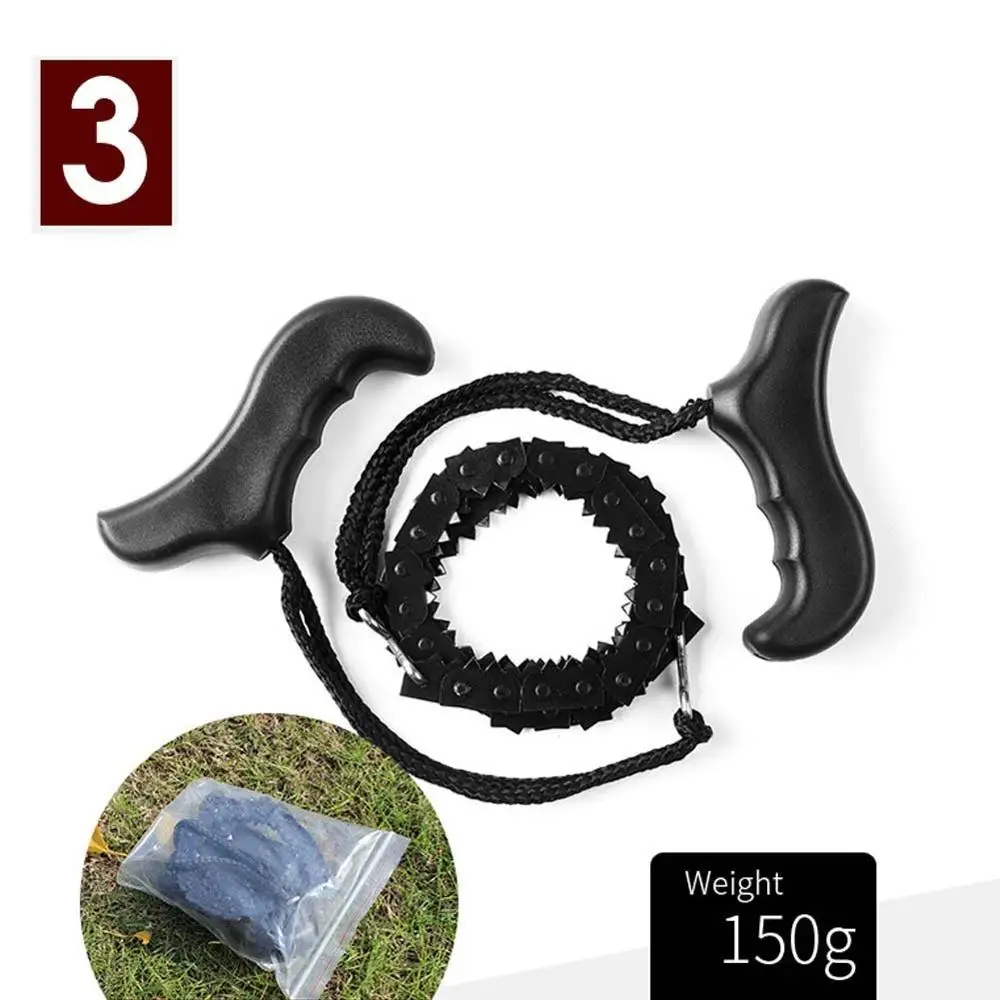 Lumbering Chain Saw Outdoor Hand-pulled Wire Saw Portable Pocket Amazon Hot Selling Hand Saw Camping Hunting Knives