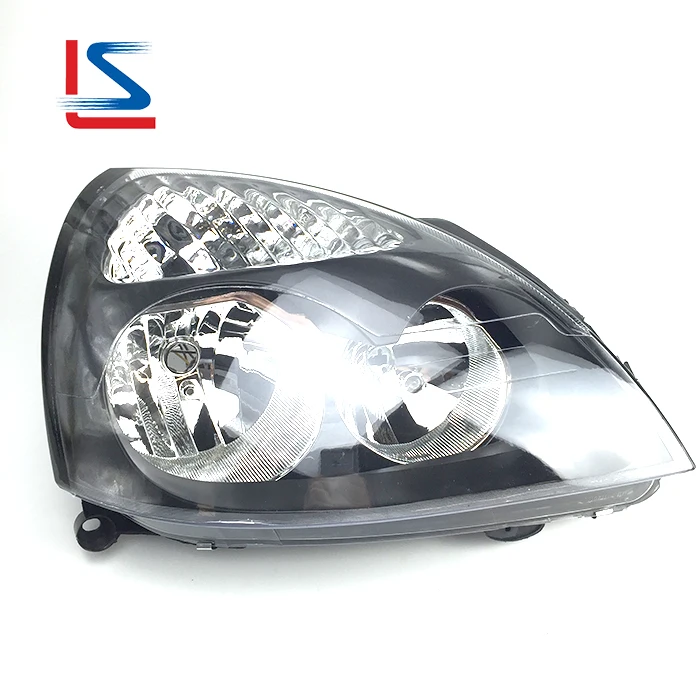 Black Auto Lamp headlight for CLIO 2001 7701051770 7701051769 halogen head lamps