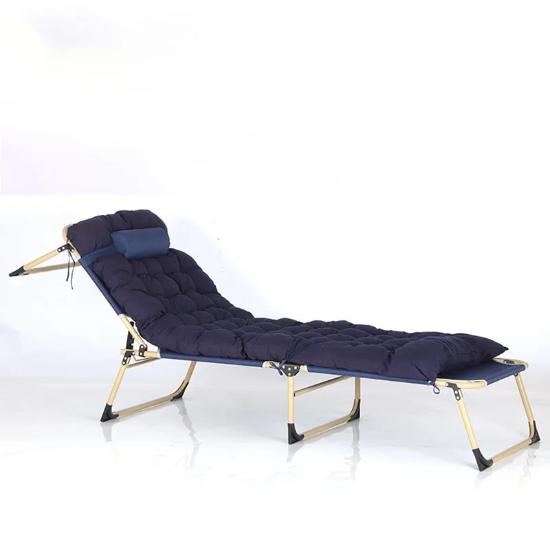 Portable Camping Cot with Detachable Headrest and Carry Bag