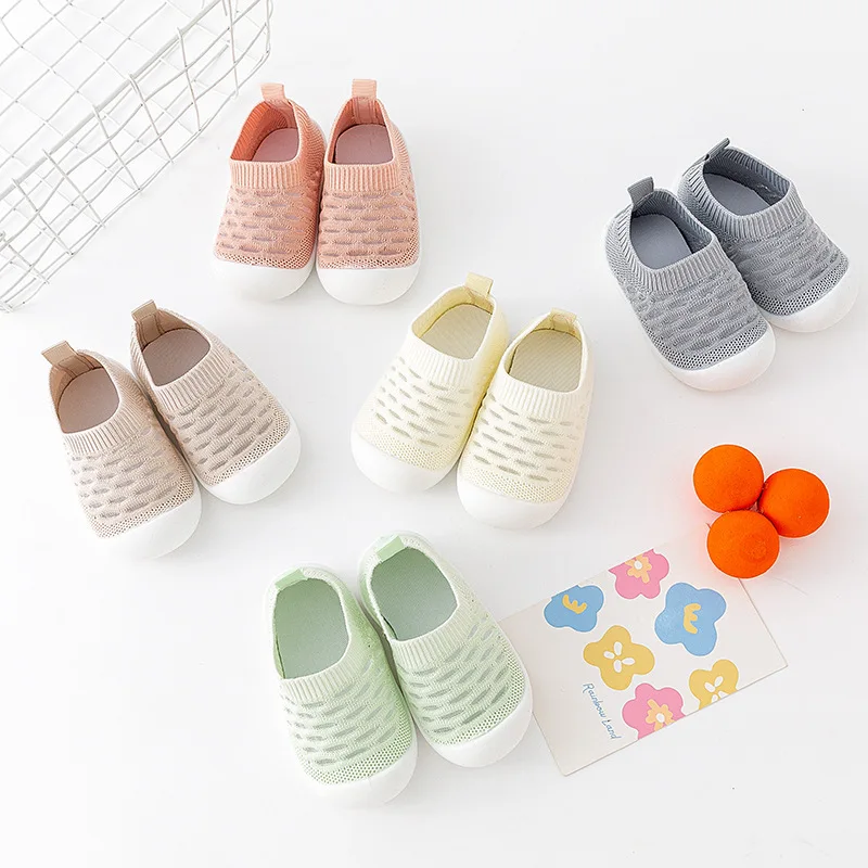 Lightweight Design Baby Toddler Shoes Soft Bottom Breathable Mesh Baby Summer Sock Shoes 6 months-3 years