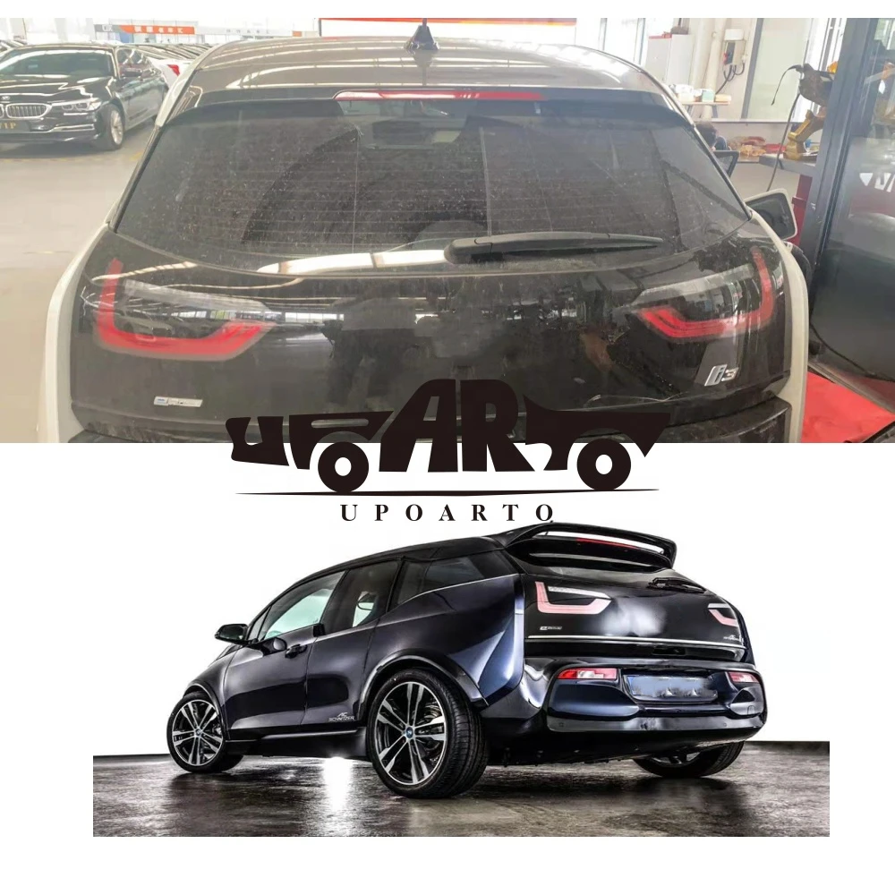 Задний спойлер для BMW I3 I3S автомобильный из АБС-пластика и углеродного волокна задний багажника хэтчбека 2020