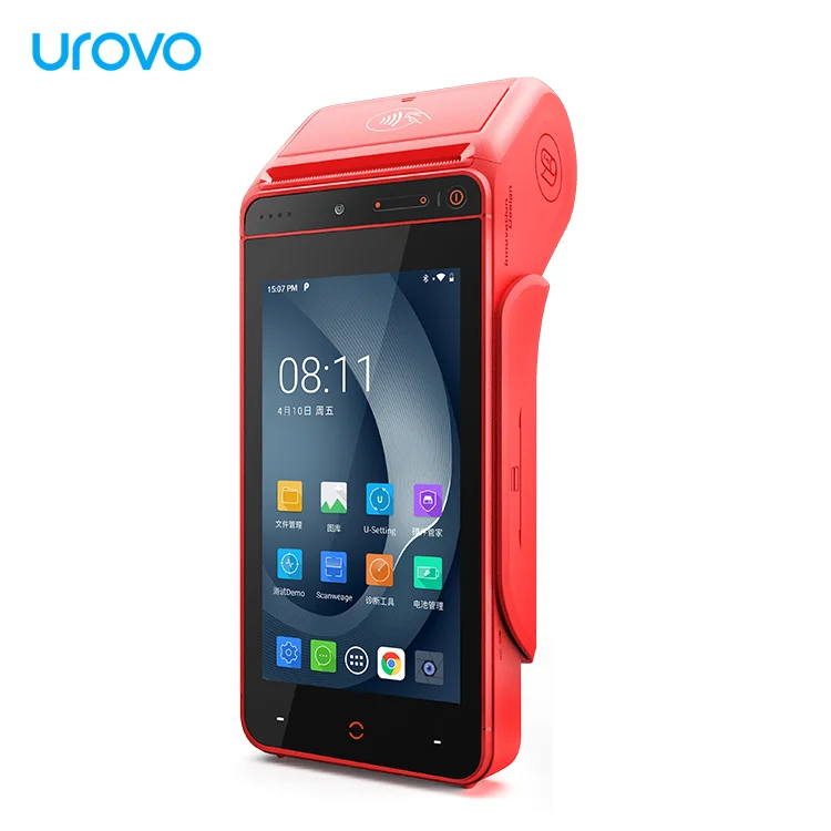 Portable 4G NFC Android POS Payment Terminal Mobile Smart Machine Urovo i9100 Best Seller Mini Scanning Terminal