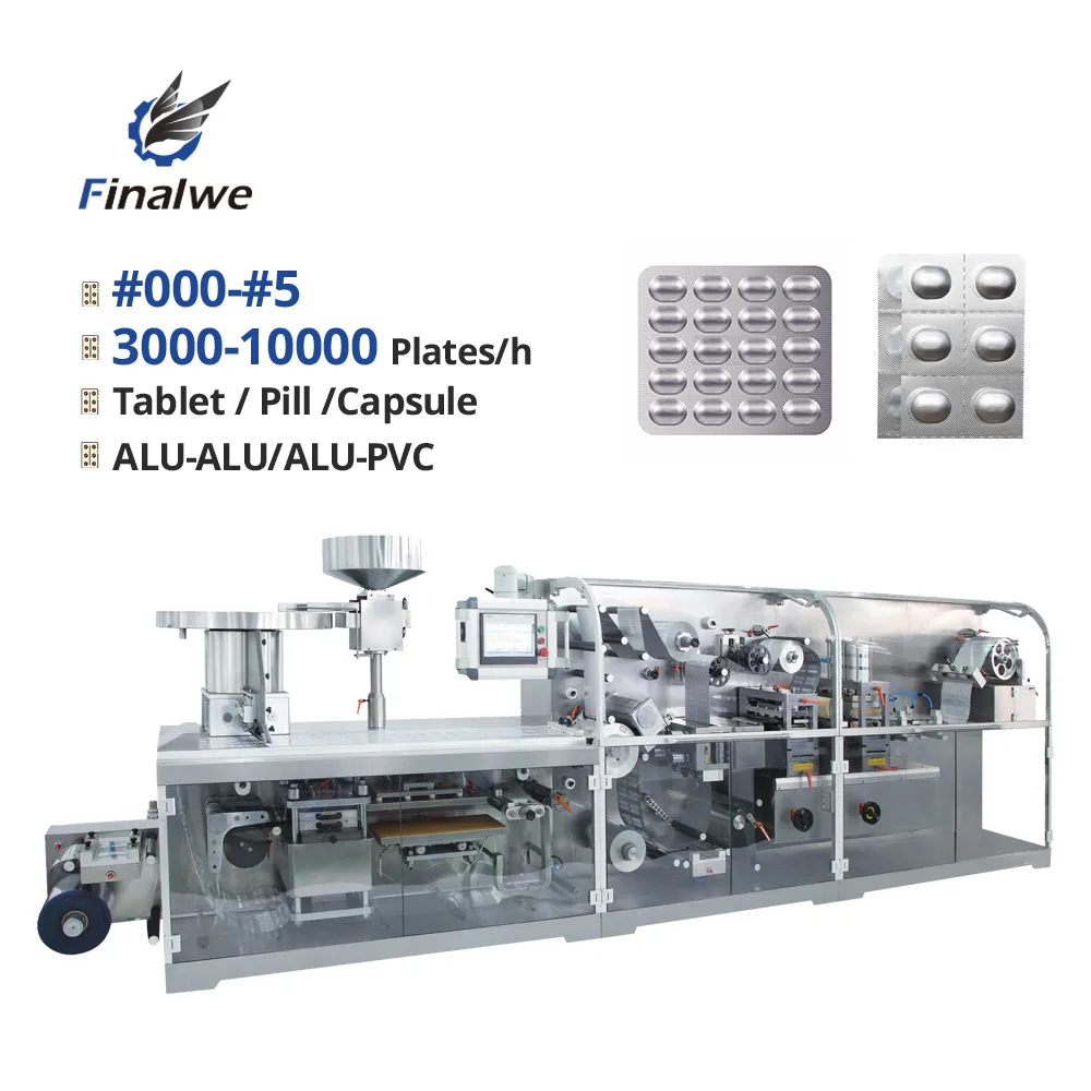 Finalwe For Cosmetic Emulsion Cheap Fully Automatic Blister Packing Machine Pvc Blister Film Making Machine