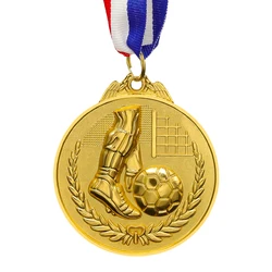 Hot Sale Sports New Style School Sports Football Medal Trophy Gold Silver And Bronze Medals