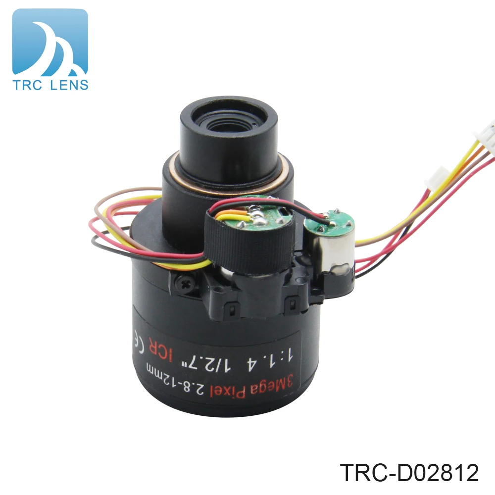 D14 Mount 3mp bullet ip Camera varifocal focus lens 2.8-12mm