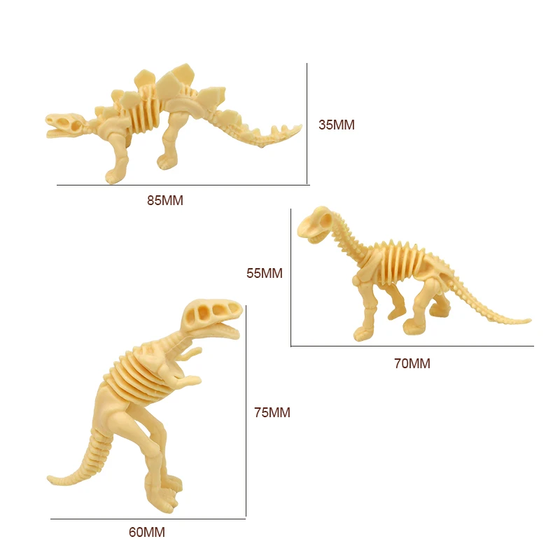 Dinosaurs Mold Plastic Cube Inflatable Bounce Animal Jump Horse China Baby Educational Craft Dozen Dinosaur Egg Puzzle Kid Toy
